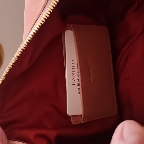 Hammitt Pink Crossbody Bag with Gold Accents - Picture 10 of 15